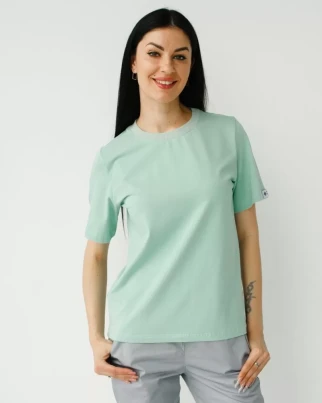 Medical basic T-shirt women's menthol 498-441-924 (6637739) фото 1