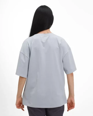 Unisex medical T-shirt gray 453-328-922 (6637746) фото 2