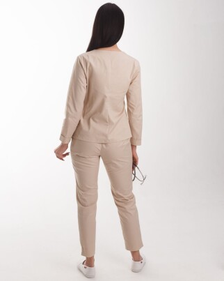 Medical suit women's Jacqueline cream 440-460-677 (6613359) фото 2