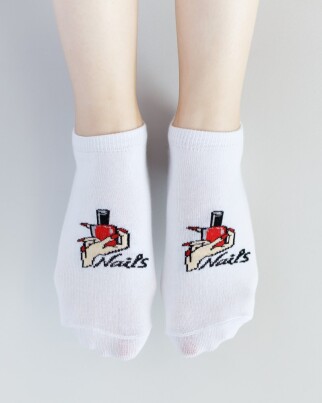 Medical socks footprints with Nails print 144-420-599 (6613886) фото 1