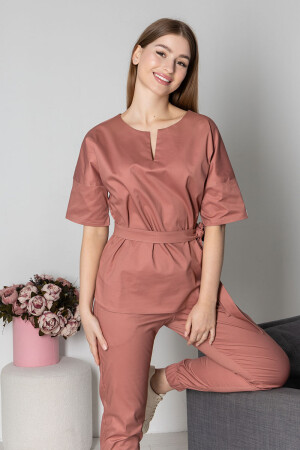 Stretch surgical jacket Rio-stretch. Dry rose (5436999) фото 1