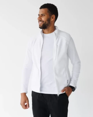 Medical fleece vest Canada white (unisex) 368-324-881 (6637737) фото 2