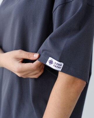 Medical T-shirt unisex graphite 453-503-730 (6613564) фото 6