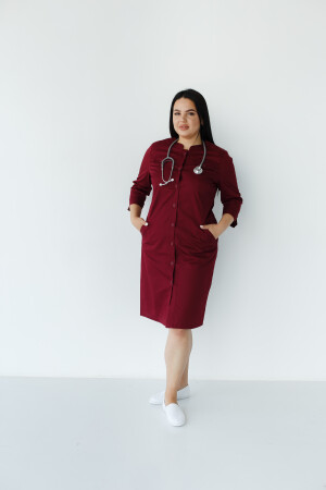 Women's medical gown Valerie Marsala +SIZE 156-326-677 (6625326) фото 1