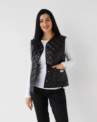 Medical insulated vest for women Oslo black 521-321-679 (6637833) фото 1