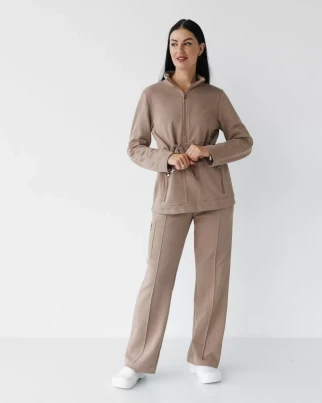 Medical suit for women Vancouver dark beige 524-435-758 (6637706) фото 1