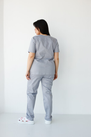 Women's medical suit Topaz gray Elite Stretch 488-328-705 / 492-328-705 (6624451) фото 8