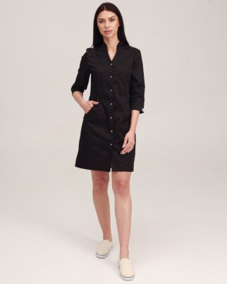 Medical gown women's Elizabeth black 416-321-679 (6613605) фото 7