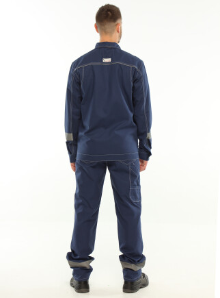 Work trousers "VECTOR" blue (801007) фото 2