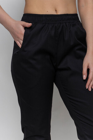 Athena black medical joggers, 4 pockets. COTTON (5436980) фото 4