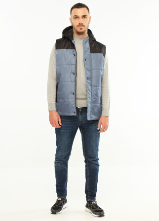 The vest warmed gray (180023) фото 2
