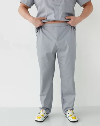 Medical suit for men Boston gray 129-328-679/485-328-679 (6613673) фото 13