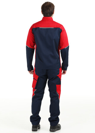 Work jacket "PATRIOT" blue-red (55500045) фото 2