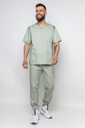 Men's suit with joggers Manhattan. Pistachio (5437028) фото 1