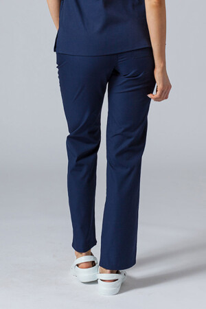 Women's medical trousers "Sofia" blue (7700202) фото 2