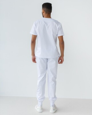 Медицинский костюм мужской Техас белый 136-324-677 (6613694) фото 2