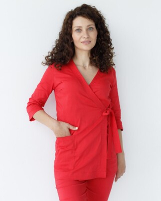 Medical suit women's Shanghai red 139-339-704 (6613240) фото 3