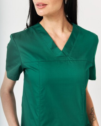Medical shirt women's Topaz green 164-350-705 (6613517) фото 3
