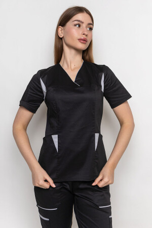 Medical suit black Emelie-stretch women's (5436913) фото 3