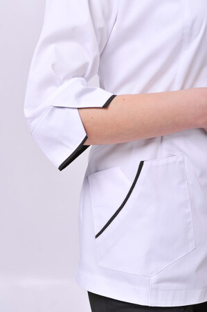 Venice+ Br. skinny suit. COTTON. White / black (544628) фото 6