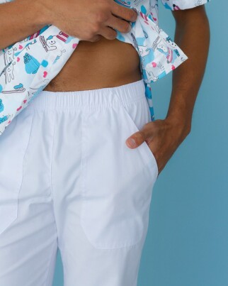 Medical suit with print men's Granite Teeth smile 131-324-626 (6613677) фото 5