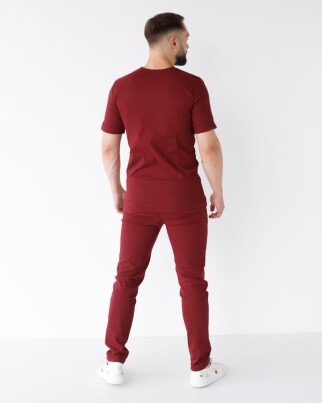 Медицинский костюм мужской Марсель марсала 353-326-708 (6613707) фото 2