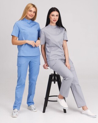 Women's Medical Suit Denver Gray 429-328-679 (6613347) фото 7