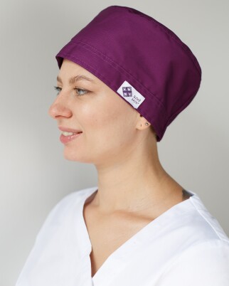 Medical cap purple 169-335-667 (6624288) фото 2