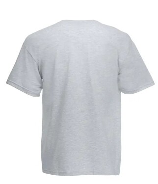 T-shirt working "Fruit of the loom" gray 165 g/m2 (220042) фото 6