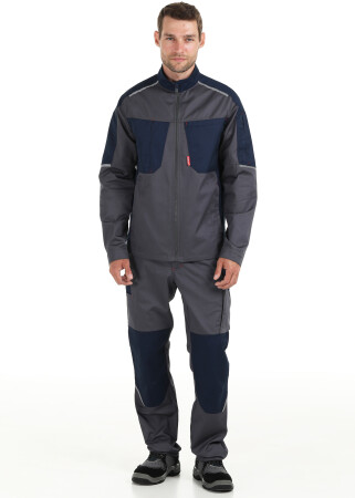 Work jacket "PATRIOT" gray-blue (55500050) фото 1