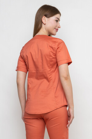 Medical stretch jacket Ewa-stretch. Terracotta (5436996) фото 5