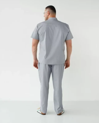 Medical suit for men Boston gray 129-328-679/485-328-679 (6613673) фото 9