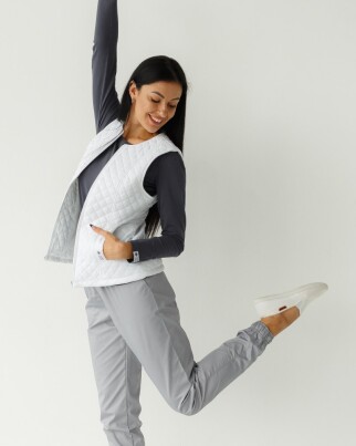 Medical insulated vest women's Geneva white 366-324-844 (6613195) фото 6