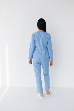 Women's medical suit Jacqueline blue (Viscose “Elite”) 440-333-927 (6624467) фото 4