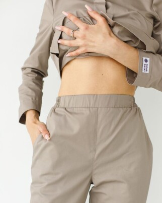 Medical suit women's Jacqueline mocha 440-421-677 (6613361) фото 7