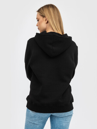 Худи UNISEX с начесом U-0401 черный (5110286) фото 8