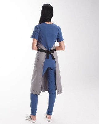 Professional water-repellent apron Florence grey 173-328-909 (6613853) фото 2