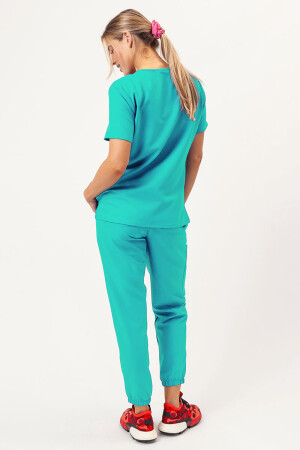 Medical suit "Maria" blue (401402) фото 3