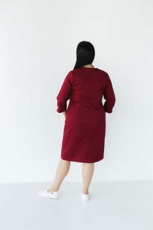 Women's medical gown Valerie Marsala +SIZE 156-326-677 (6625326) фото 3