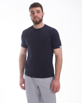 Медицинская футболка мужская синяя 153-322-681 (6613811) фото 1