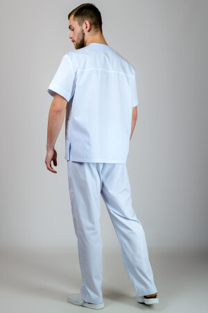 Хирургический костюм К-33. COTTON. Унисекс Белый (544837) фото 3