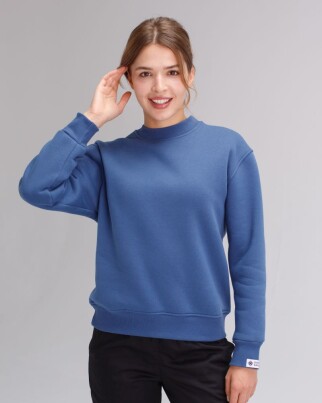Medical insulated women's sweatshirt Ontario indigo 473-425-842 (6613467) фото 1