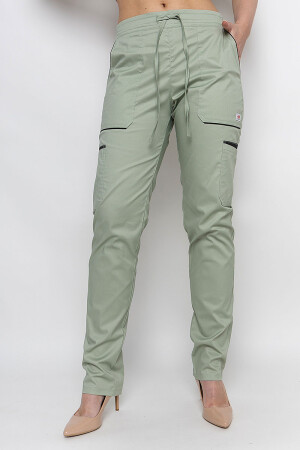Medical suit Emelie-stretch, female. Pistachio (5436945) фото 9