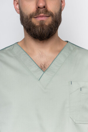 Medical jacket for men Manhattan. Pistachio (5437050) фото 3