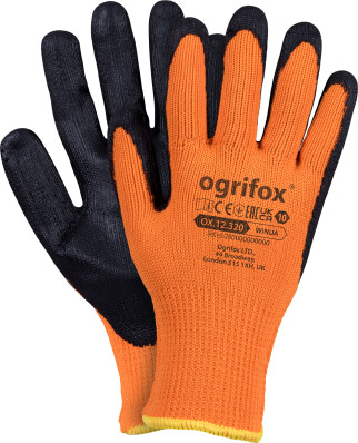 Winter gloves “Vampires” with latex dousing OX-WINUA PB (1829) фото 1