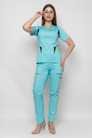 Medical suit Emily-stretch, female. Menthol (5436944) фото 2