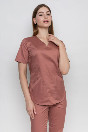 Medical stretch jacket Eva-stretch. Dry rose (5436995) фото 3