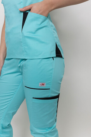 Medical suit Emily-stretch, female. Menthol (5436944) фото 10