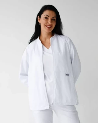 Medical jacket women's Atlanta white 522-324-842 (6637347) фото 1