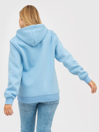 Худи UNISEX с начесом U-0401 голубой (5110244) фото 9
